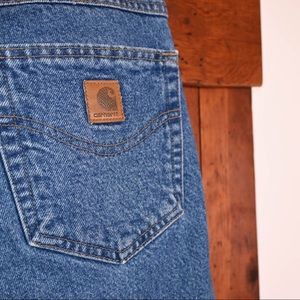 Vintage Flannel Lined Carhartt Jeans